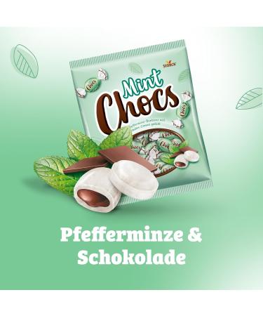 Buy Mint Chocs 425g - Delicious Peppermint Candies with Chocolate Cream Filling - International Shipping Available - Buy Online on GoSupps.com