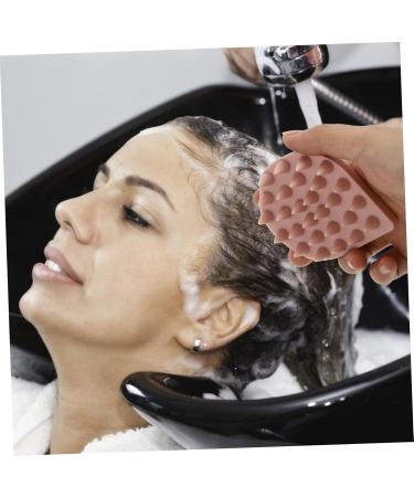 Fomiyes Silicone Bathing Brush Set - 3-Piece Scalp Massage & Body Brushes | Perfect Birthday Gift in Pink | Hair Grip & Shampoo Scrubber - Buy Online on GoSupps.com