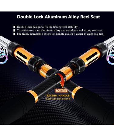 Buy BNTTTE Portable Telescopic Fishing Rod Combo - 1.8m Carbon Fishing Gear with Accessories - International Shipping Available - Buy Online on GoSupps.com