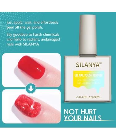 Gel Nail Polish Remover - Fast & Easy 3-6 Minute Removal | No Foil Needed | 2 Pack (0.68 oz - Buy Online on GoSupps.com