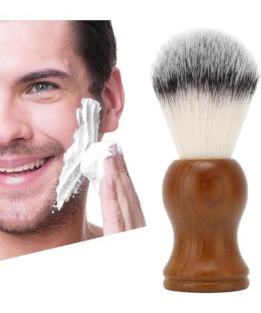 Professional Wooden Handle Barber Brush & Beard Brush for Men - Ideal Shaving Tool for Smooth Grooming - Buy Online on GoSupps.com