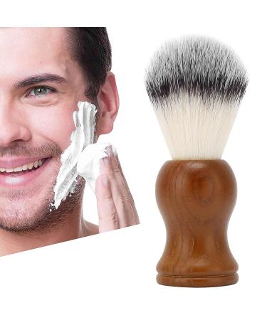 Premium Wooden Handle Hair Shaving Brush | Travel-Friendly Hairdressing Tool for Salons & Home Use - Buy Online on GoSupps.com