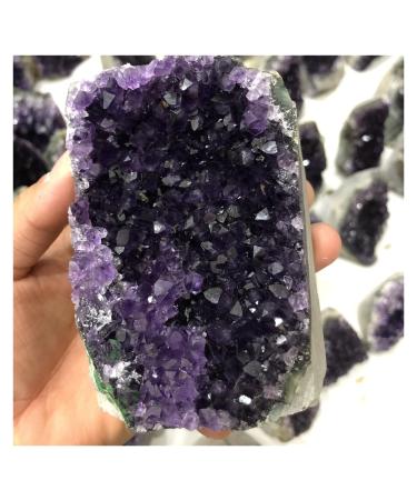 Crystal Rough Natural Crystal Rough A Natural Amethyst Cluster of Uruguayan specimens The Cargo can purify The air and heal (Size : 800-1000g)