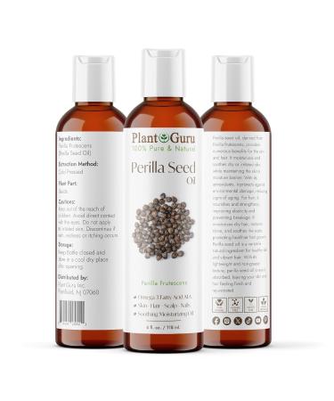 Buy Perilla Seed Oil 4 oz - 100% Pure Cold Pressed for Skin & Body | Ideal for Dry Skin & Natural Beauty - Buy Online on GoSupps.com