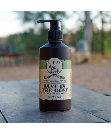 Lust In The Dust Natural Lotion - Desert Romance Blend - 8 fl. oz. - Outlaw - Buy Online on GoSupps.com