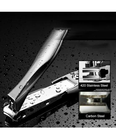 HCHGJKN Nail Clippers No Splash Nail Clippers Manicure For Fingernail and Toenail Cutter Nippers Professional Cuticle Scissors Accessories Tool - Buy Online on GoSupps.com