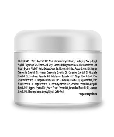MEINTU Sport Joint & Muscle Discomfort Cream - Arnica MSM & Aloe Vera Relief for Soreness in Knee Shoulder Neck & Back - Moisturizing Muscle Relaxer Cream - Buy Online on GoSupps.com