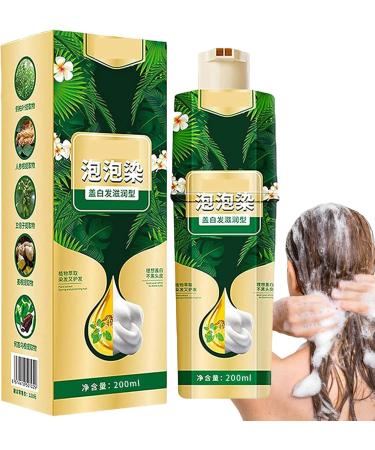 Generisch Bubble Plant Instant Color Shampoo 200 ml easy to wash for men and women - Buy Online on GoSupps.com