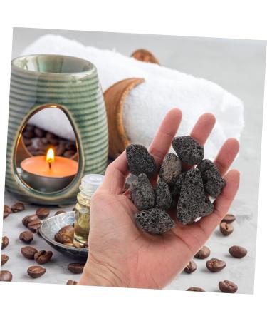 GLEAVI Volcanic Stone Aromatherapy Set | Essential Oil Diffuser Rock | Home Decoration & Fragrance Diffuser | Black Volcanic Rock - Buy Online on GoSupps.com