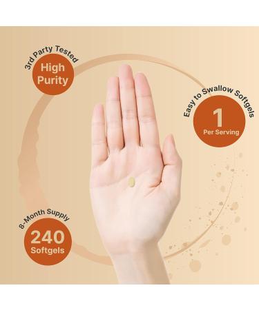 NatureBell Vitamin D3 K2 (MK7) 5000 IU & K2 MK7 100mcg Softgels with Coconut Oil | 8 Months Supply | Non GMO Third Party Tested - Buy Online on GoSupps.com