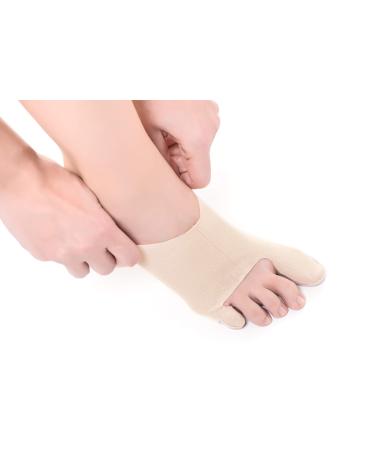 BunionETTE Bootie Tailor Bunion Corrector for Women & Men Toe Spreader for Tailor Bunion Bunionette Corrector Bunionette Relief Socks Bunionette Protector Bunionette Spacer Splint - Small Right Right Small (Pack of...