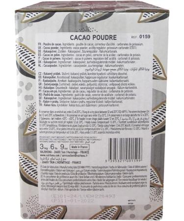 Valrhona Cocoa Powder - 3 kg - Buy Online on GoSupps.com