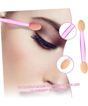 Hemoton 100pcs Double Ended Eyeshadow Brush Makeup Applicator Eye Shadow Sponge Eye Shadow Applicator Eyeshadow Brush Kit Makeup Brush Double-ended Eyedhadow Brush Cosmetic - Buy Online on GoSupps.com