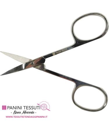 Panini Fabrics - Leather Scissors Stainless Steel Straight Model 3.5" from The Panini Haberdashery Line - Ideal for hands feet cuticles cuticles - Buy Online on GoSupps.com