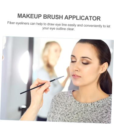 Baluue 4pcs Fine Eyeliner Brush Eye Shadow Travel Lipstick Brush Makeup Black Fiber - Buy Online on GoSupps.com