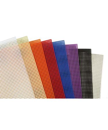 Herrschners 7 Mesh Plastic Canvas Assorted Color Pack