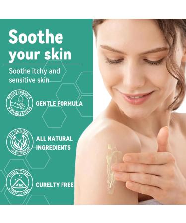 Buy 100% Natural Tea Tree Oil Balm - Soothing Relief for Eczema Psoriasis Folliculitis & Dry Skin - Anti-Itch Drawing Salve Cream - Buy Online on GoSupps.com