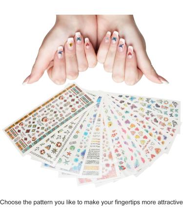Nail Art French Tip Nail Guides Nail Design Nail Decals For Nail Art Nail Polish Stickers Watercolor Nail Stickers for Ultraviolet Gel for Artificial Nails - Buy Online on GoSupps.com