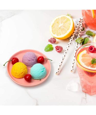 3-Piece Silicone Ice Cream Ball Mold Set for DIY Kitchen Baking | Ideal for Wedding Cake, Chocolate, Desserts, and Aromatherapy Plaster Mold - Buy Online on GoSupps.com