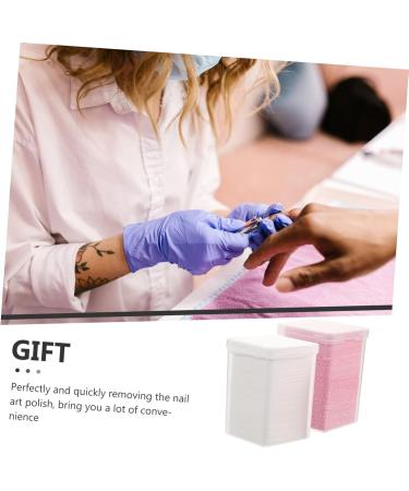 minkissy 2 Boxes Eyelash Wipes Nail Gel Glue Remover Pad Acrylic Headband Holder Nail Tools for Nail Art Eyelash Glue Remover Wipes Lint Wipes for Nails Lint Nail Wipes Extend - Buy Online on GoSupps.com
