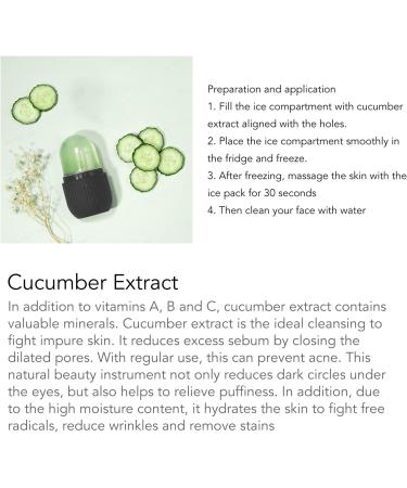 Silicone Ice Cream Shape for Face - Reusable Ice Mold Holder for DIY Beauty & Facial Care | Reduce Swelling with Black Striped Ice Scooter - Buy Online on GoSupps.com