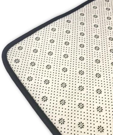 YYHHAOFA Sunflower Seeds Watermelon Seeds Pattern Flannel Anti-Slip Floor mat 36"x24" : Fine Velvet Non-Slip Durable Soft White - Buy Online on GoSupps.com