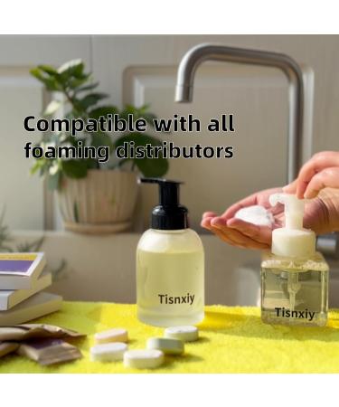 Foaming Hand Soap Tablet Refills - 12 Count- 96 fl oz total (12x 8 fl oz) - Eco-Friendly Foaming Hand Soap Refill - Gentle on Hands Kind to Earth - Variety Fragrance Pack Coconut Lemon Lavender - Buy Online on GoSupps.com