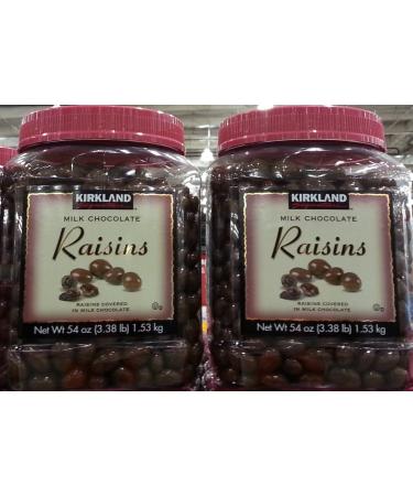 Kirkland Signature Milk Chocolate Raisins 54 Oz - 2 Pack - Buy Online on GoSupps.com