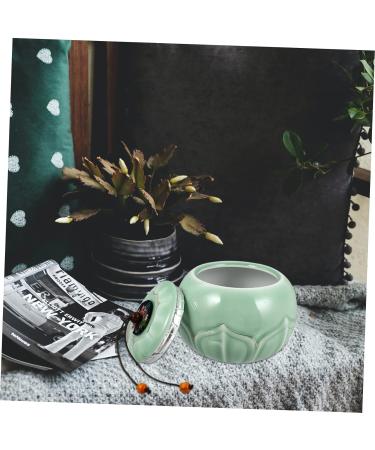Zerodeko 2 Pcs Ceramic Tea Ceramic Storage Jar Dried Food Container Travel Cream Container Ceramic Jar Coffee Bean Jar Ceramic Canisters Terrariums Nuts Ceramics Dust-proof Tea Pot 1 - Buy Online on GoSupps.com