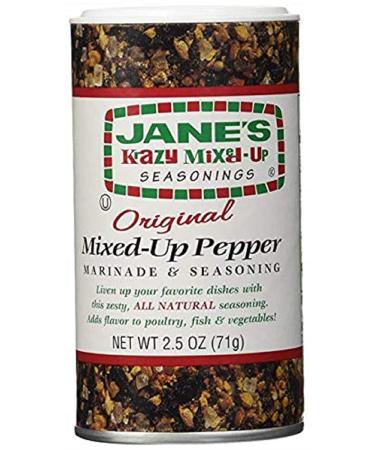 Janes Krazy Mixed Up Pepper Seasoning 2.5 oz - Pack of 3 | Spice Blend for Flavorful Dishes - Buy Online on GoSupps.com