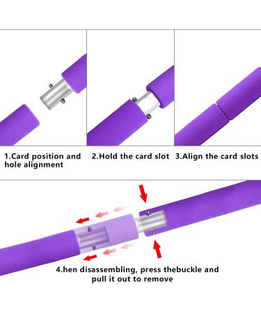 I-WILL Pilates Bar Kit with Resistance Band - Portable Exercise Stick for Yoga, Stretching, Sit-Ups - Home Fitness Gym for Men and Women - Buy Online on GoSupps.com