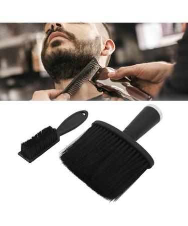 Neck Hair Sweeping Brush Hairdressing Brush Ergonomic Handle Professional Soft Portable for Hairdressing - Buy Online on GoSupps.com