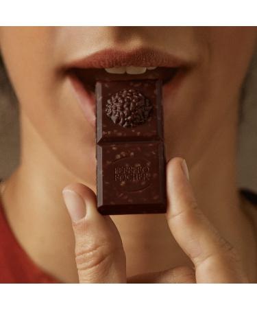 FERRERO ROCHER Premium Chocolate Bar Dark Chocolate and Hazelnut Bar 8 bars 720g Dark Hazelnut - Buy Online on GoSupps.com