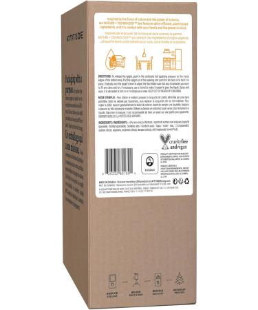 ATTITUDE All Purpose Cleaner - EWG Verified Vegan & Naturally Derived Multi-Surface Spray Citrus Zest Bulk Refill (2 Pack 135.26 Fl Oz) - Eco-Friendly Cleaning Solution - Buy Online on GoSupps.com