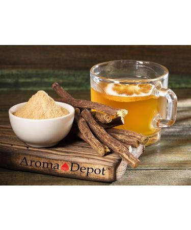 Aroma Depot Cherry Flavored Licorice Root Chew Sticks - 4 oz. for Oral Health 100% Pure Natural 6.5-7 inches Long Cherry 4 Ounce (Pack of 1) - Buy Online on GoSupps.com