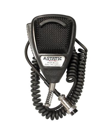 Astatic 302-636LB1 Black Noise Cancelling 4 Pin CB Microphone (Bulk) Bulk Package No instructions