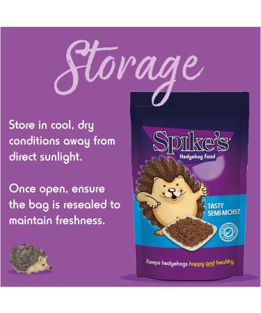 Spike's | Hedgehog Food Tasty Semi-Moist | Nutritious with Fresh Chicken | Made in the UK (1.3kg) - Buy Online on GoSupps.com