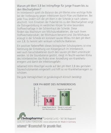 Sebamed Intimate Wash Gel pH 3.8 (200ml Pack of 2) - Gentle & pH-Balanced Care for Women | Shop Internationally - Buy Online on GoSupps.com