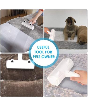 Pet Hair Remover Roller - YOUTHINK Lint Roller Remover Brush Tool for Removing Dog&Cat Hair from Furniture Carpets Bedding Sofa Clothing and More(Blue-White) - Buy Online on GoSupps.com