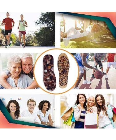 EUK Magnetic Insoles - Acupressure & Magnetic Therapy for Flat Feet Plantar Fasciitis Relief | Orthopedic Massage Insoles (EU 40-45) - Buy Online on GoSupps.com