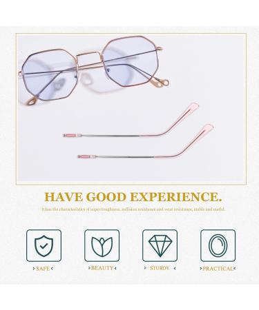 Lurrose Universal Glasses Bracket Replacement | Glasses Arms & Legs Repair | Metal Eyewear Parts - Buy Online on GoSupps.com