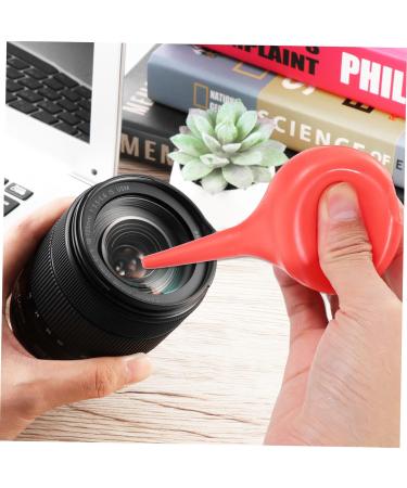 Lurrose Rubber Ball Ear Cleaner 1 Piece Spring Blower for Headphones Keyboards & Ears - Durable Red Dirt Remover - Buy Online on GoSupps.com