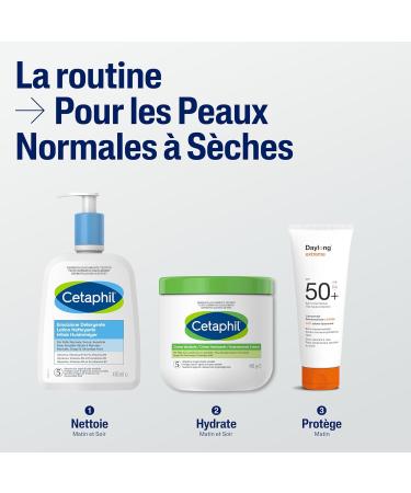 Cetaphil lotion nettoyante 470ml lotion nettoyante visage et corps peaux sensibles s ches normales Niacinamide Panth nol et de la Gyc rine hydratante sans savon - Buy Online on GoSupps.com