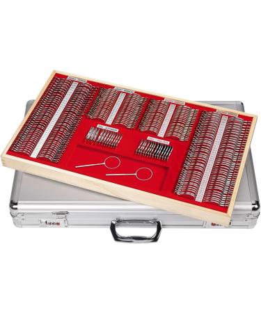 Trial Frame Set Lens Optical Polariscope Optometry Rim Case Kit Eye Protection Accessories Set 266 PCS Optical Trial Lens Set Metal Rim Optometry Kit Case - Buy Online on GoSupps.com