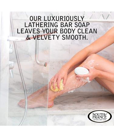 South of France Blooming Jasmine Soap - Organic Shea Butter French Milled 6 oz (2 Pack) - Luxurious Skincare - Buy Online on GoSupps.com