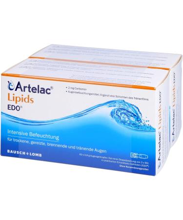 Buy Artelac Lipids EDO EyELL 120x0.6g - Moisturizing Eye Drops for Dry Eyes | Fast International Shipping - Buy Online on GoSupps.com