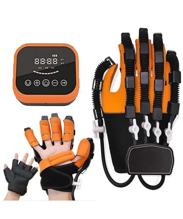 Rehabilitation Robot Gloves Hemiplegia Finger Rehabilitation Device Training Gloves To Restore Hand Function Portable Home Rehabilitation Equipment Multi-Mode Training Gloves(Color:Right hand Size:XL) X-Large Right Hand