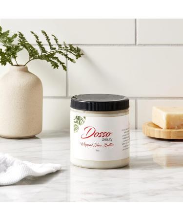 Organic Whipped Shea Butter - Hydrating & Lightweight for All Skin Types - 8 oz - Buy Online on GoSupps.com