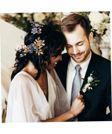 minkissy 10 Sets Bridal Headwear Rhinestone Hair Clips Wedding Tiara Rhinestone Barrettes Hair Clips for Wedding Bridal Hair Clips Wedding Hair Combs Pearl Tiara Hair Piece Miss Rhinestones - Buy Online on GoSupps.com