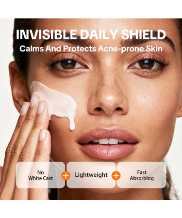 HBW100 SPF 50 Face Serum Sunscreen Broad Spectrum Sunscreen for Face UVA/UVB Protection Long-Lasting Hydration with Titanium Dioxide Aloe Vera & Vitamin E 1.7 fl oz (50mL) - Buy Online on GoSupps.com